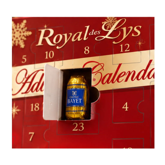 Kalendarz Adwentowy Royal des Lys – 24 Czekoladki Premium