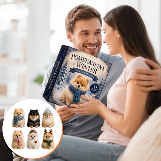 Pomeranian Kalendarz Adwentowy – Zimowa Niespodzianka